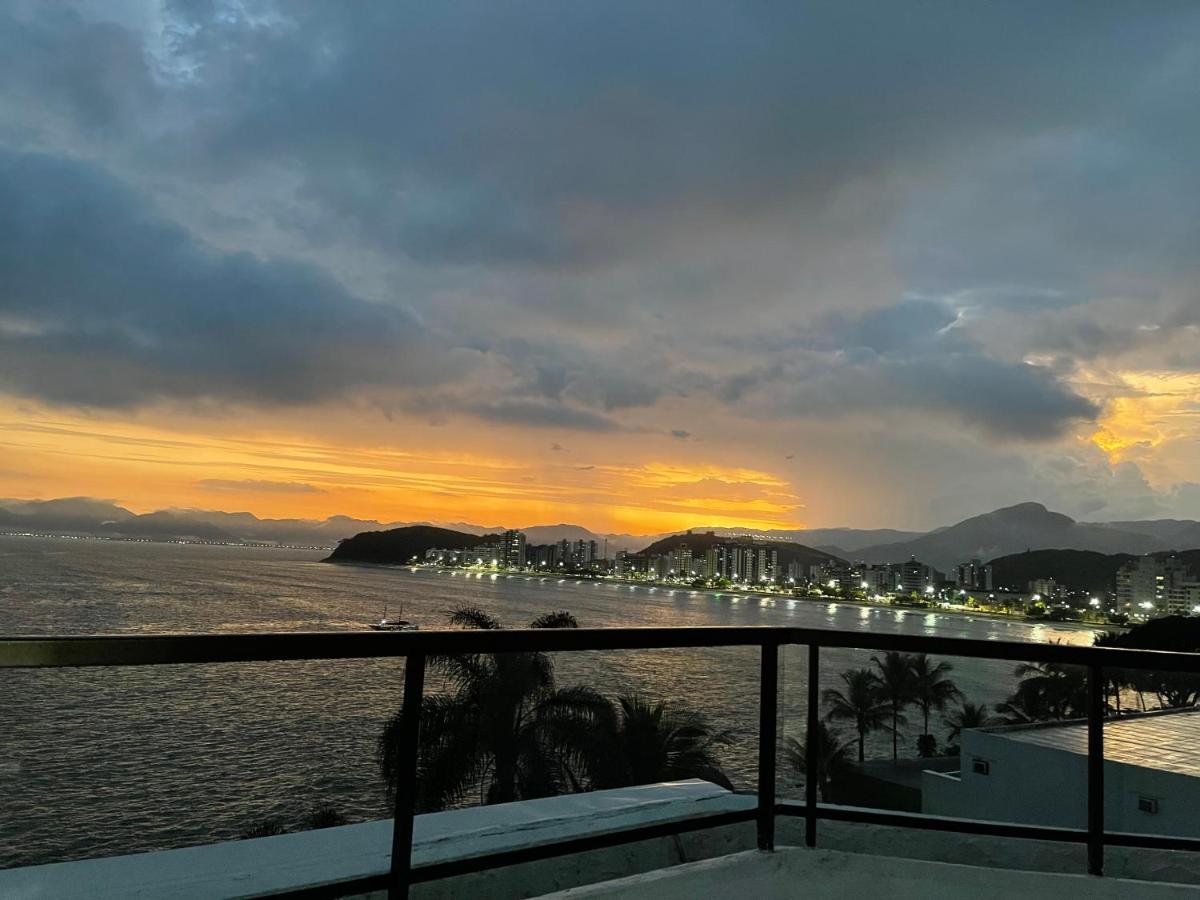 卡拉瓜塔图巴Linda Cobertura Duplex, Pe Na Areia,Vista Linda.公寓 外观 照片