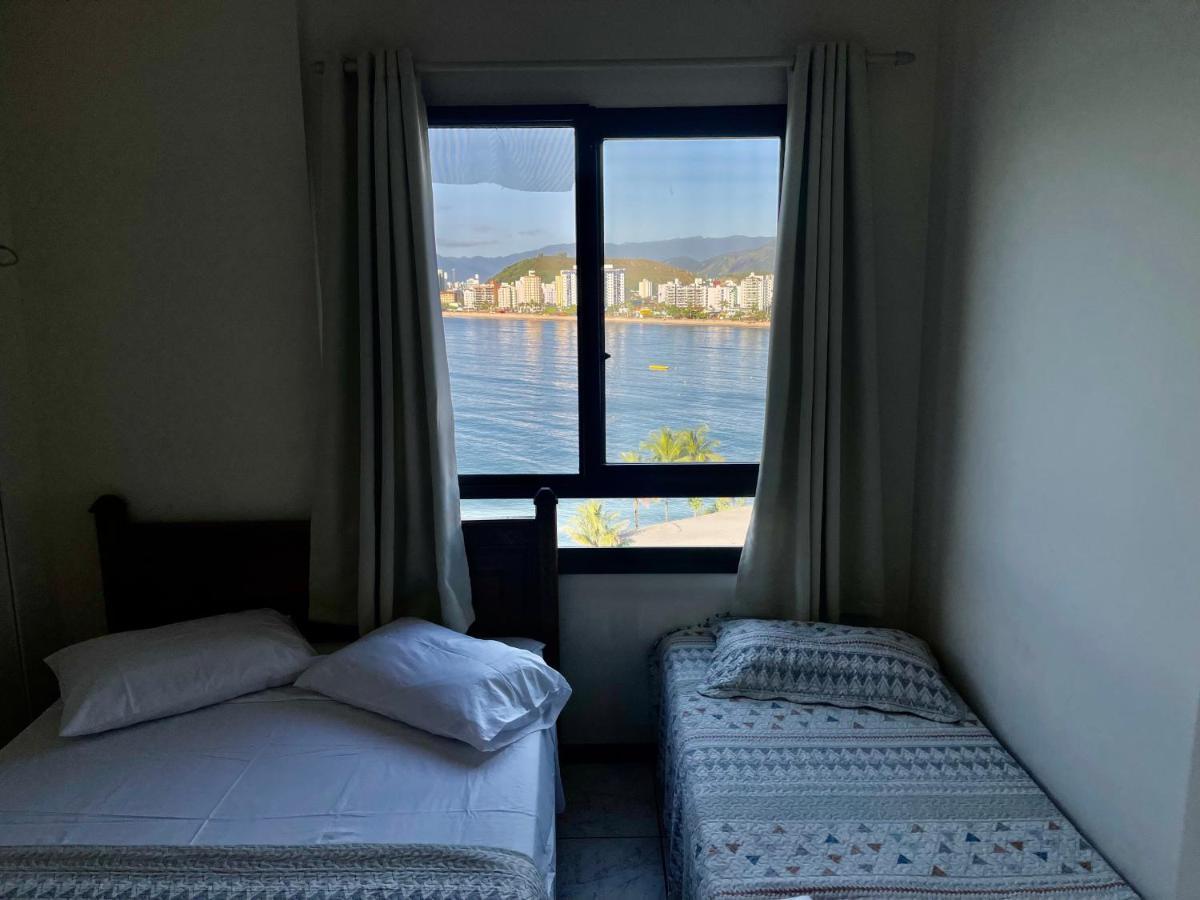 卡拉瓜塔图巴Linda Cobertura Duplex, Pe Na Areia,Vista Linda.公寓 外观 照片