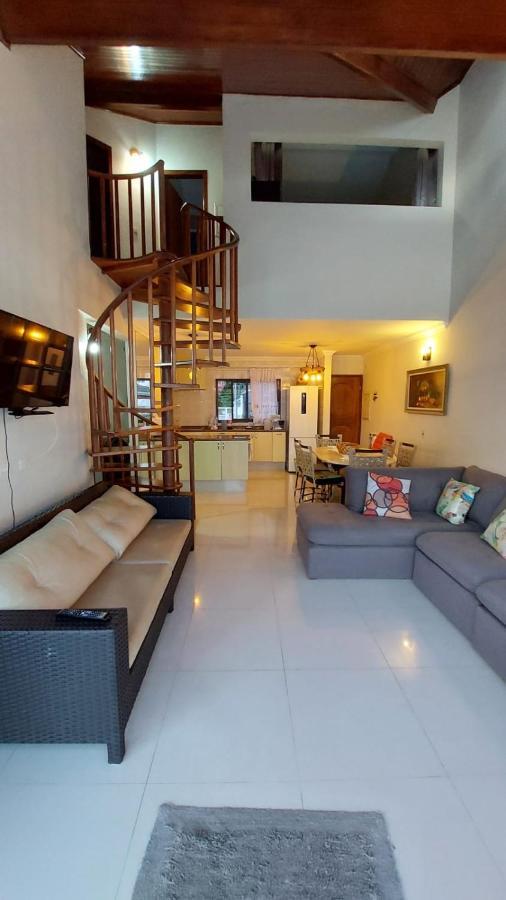 卡拉瓜塔图巴Linda Cobertura Duplex, Pe Na Areia,Vista Linda.公寓 外观 照片