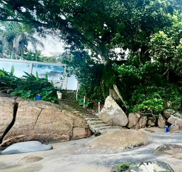 卡拉瓜塔图巴Linda Cobertura Duplex, Pe Na Areia,Vista Linda.公寓 外观 照片
