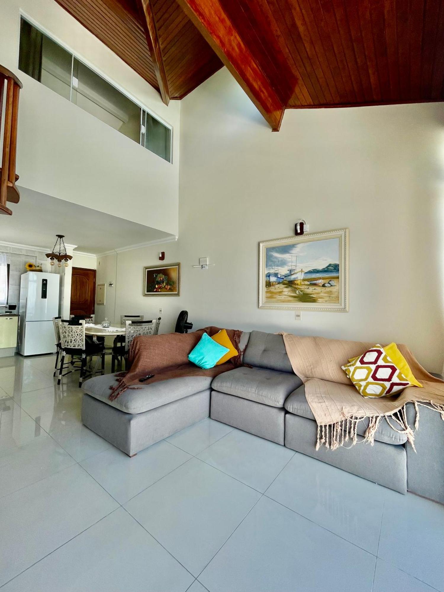 卡拉瓜塔图巴Linda Cobertura Duplex, Pe Na Areia,Vista Linda.公寓 外观 照片